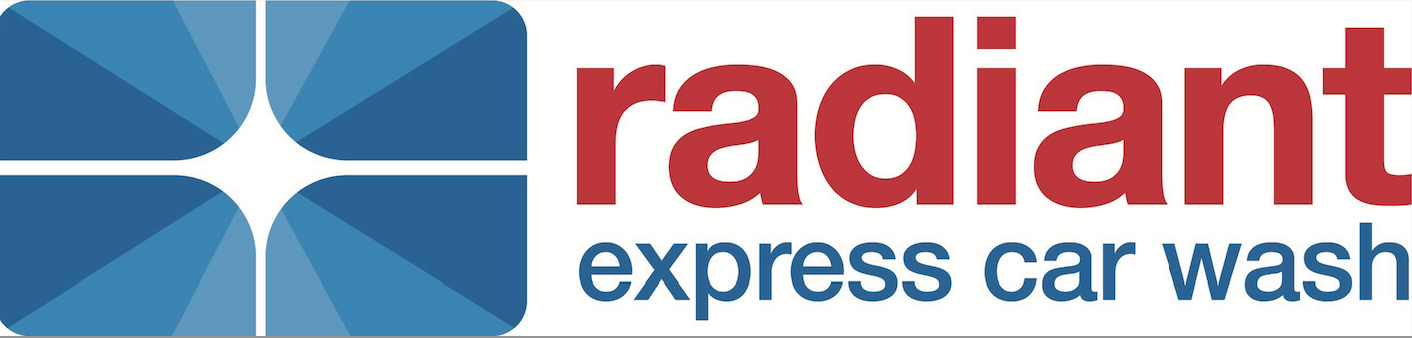 Radiant Express Car Wash Company Logo